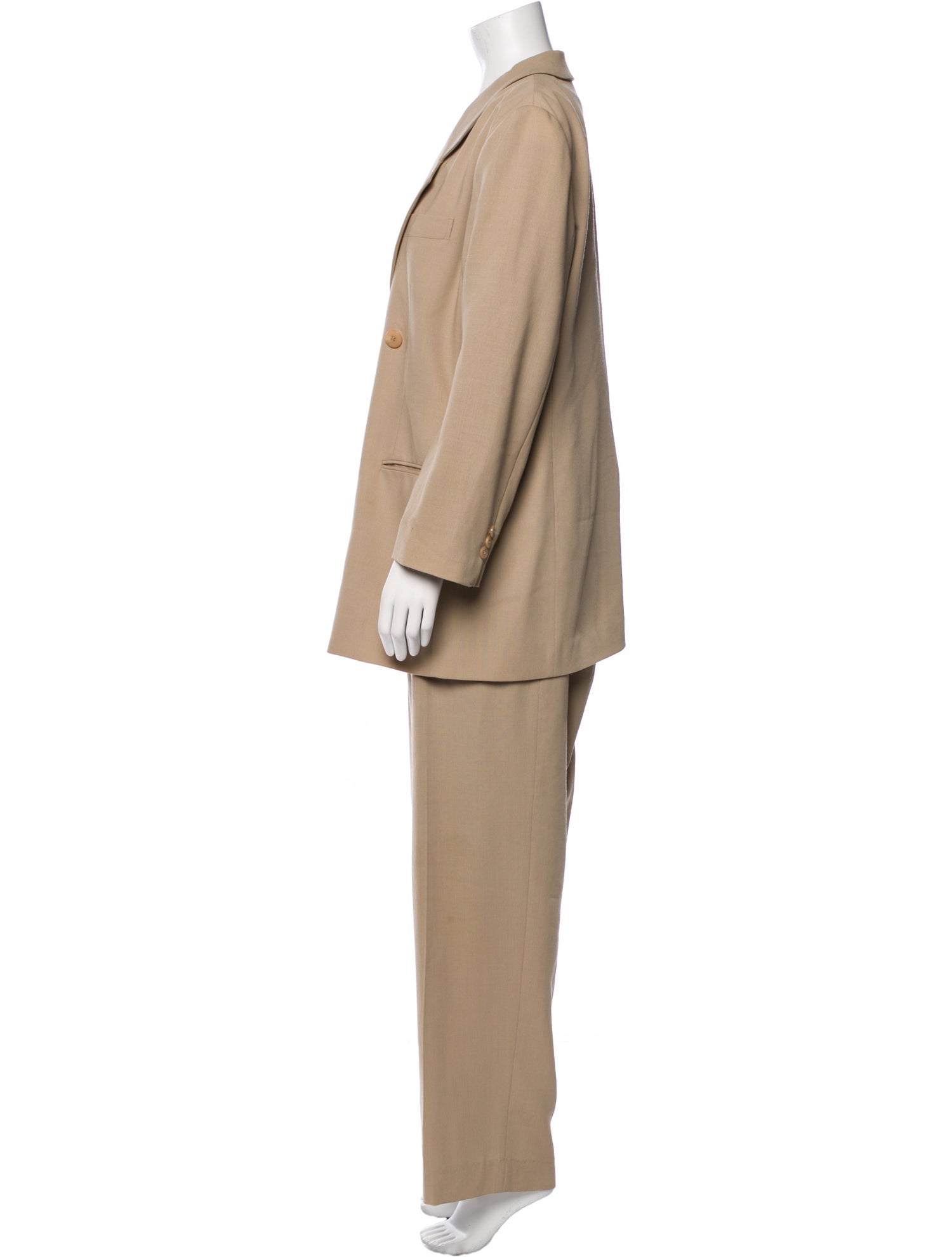 I.MAGNIN Wool Pantsuit