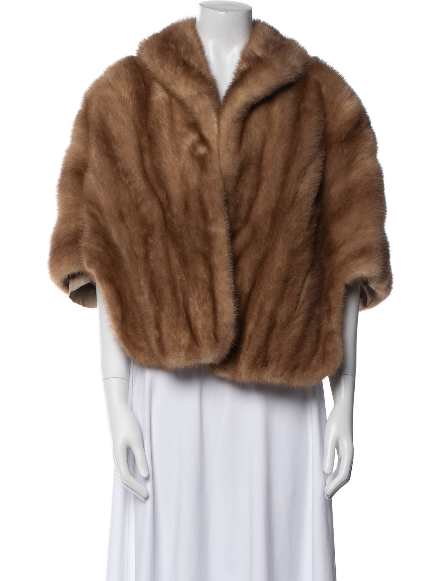 I.MAGNIN Mink Faux Fur Jacket