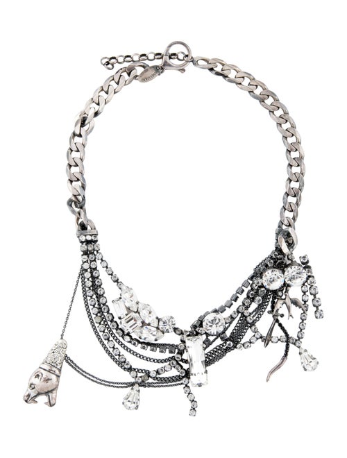 Iosselliani Crystal Multistrand Necklace