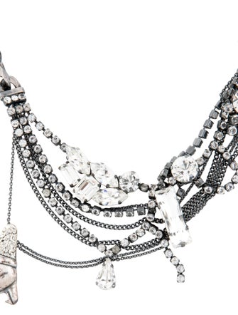 Iosselliani Crystal Multistrand Necklace