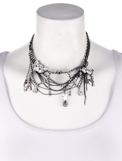 Iosselliani Crystal Multistrand Necklace