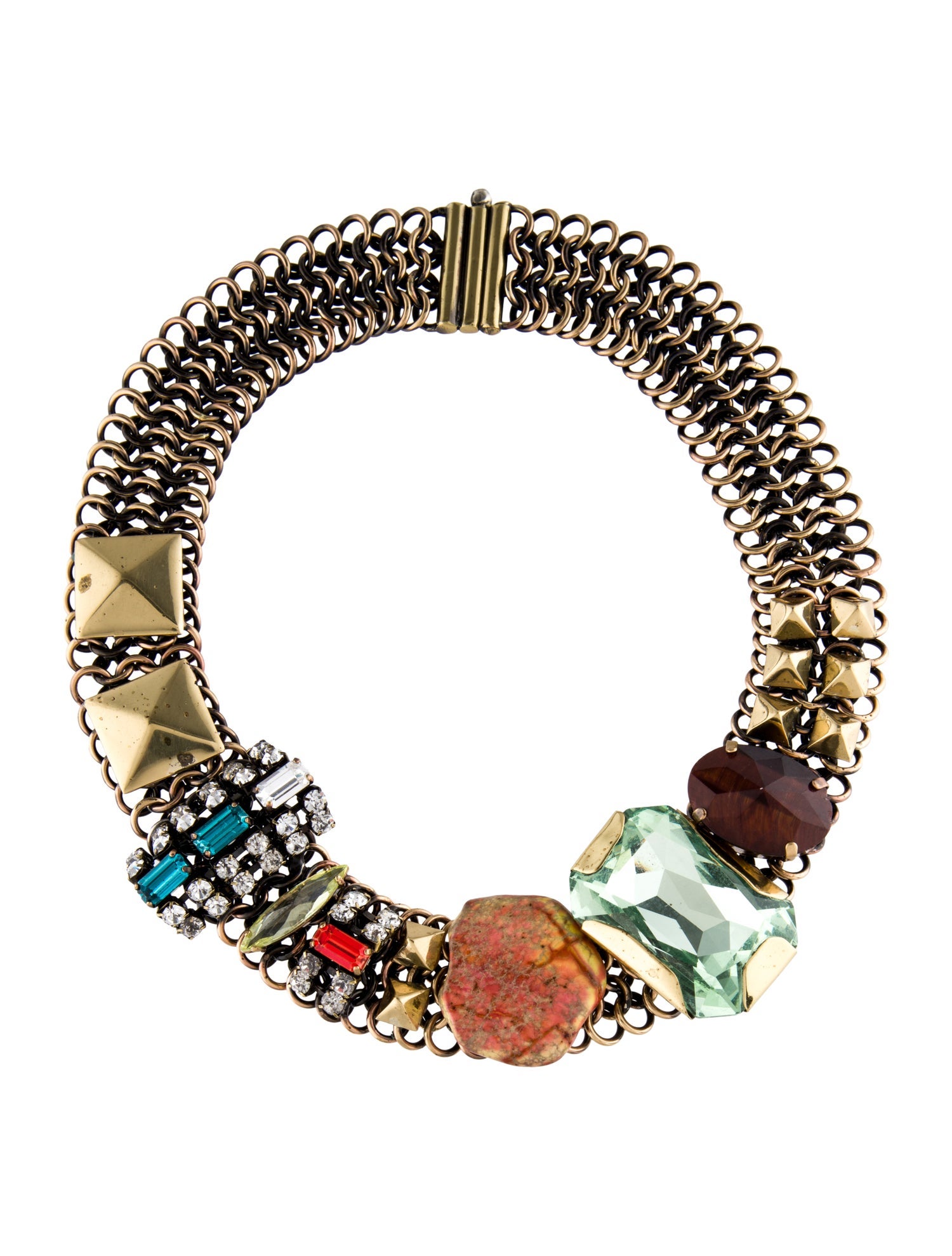 Iosselliani Crystal Collar Necklace