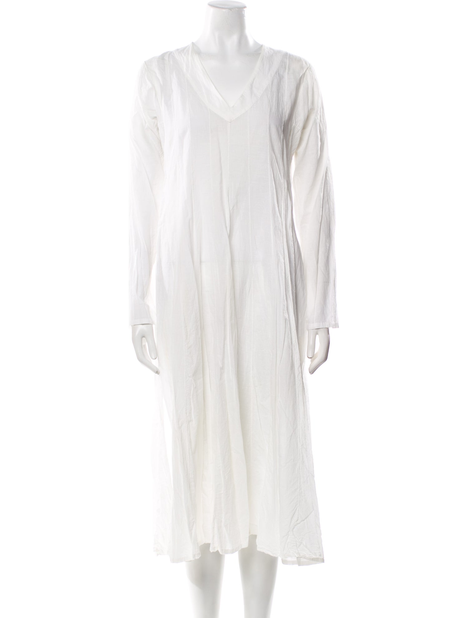 I Pezzi Dipinti V-Neck Long Dress