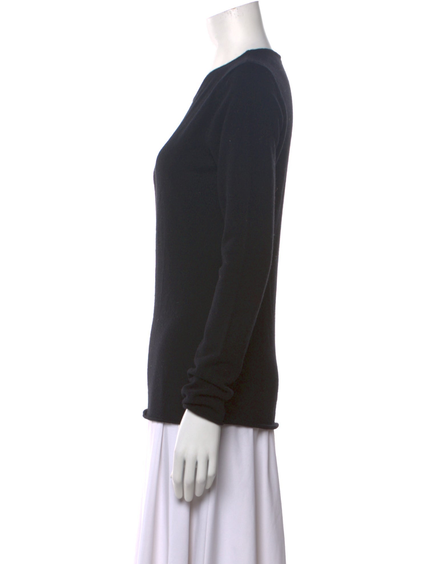 I Pezzi Dipinti Cashmere Scoop Neck Sweater