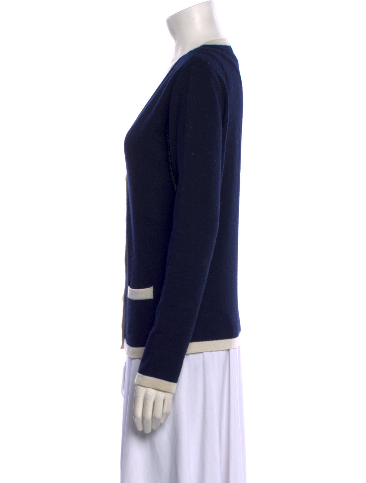 I Pezzi Dipinti Cashmere V-Neck Sweater