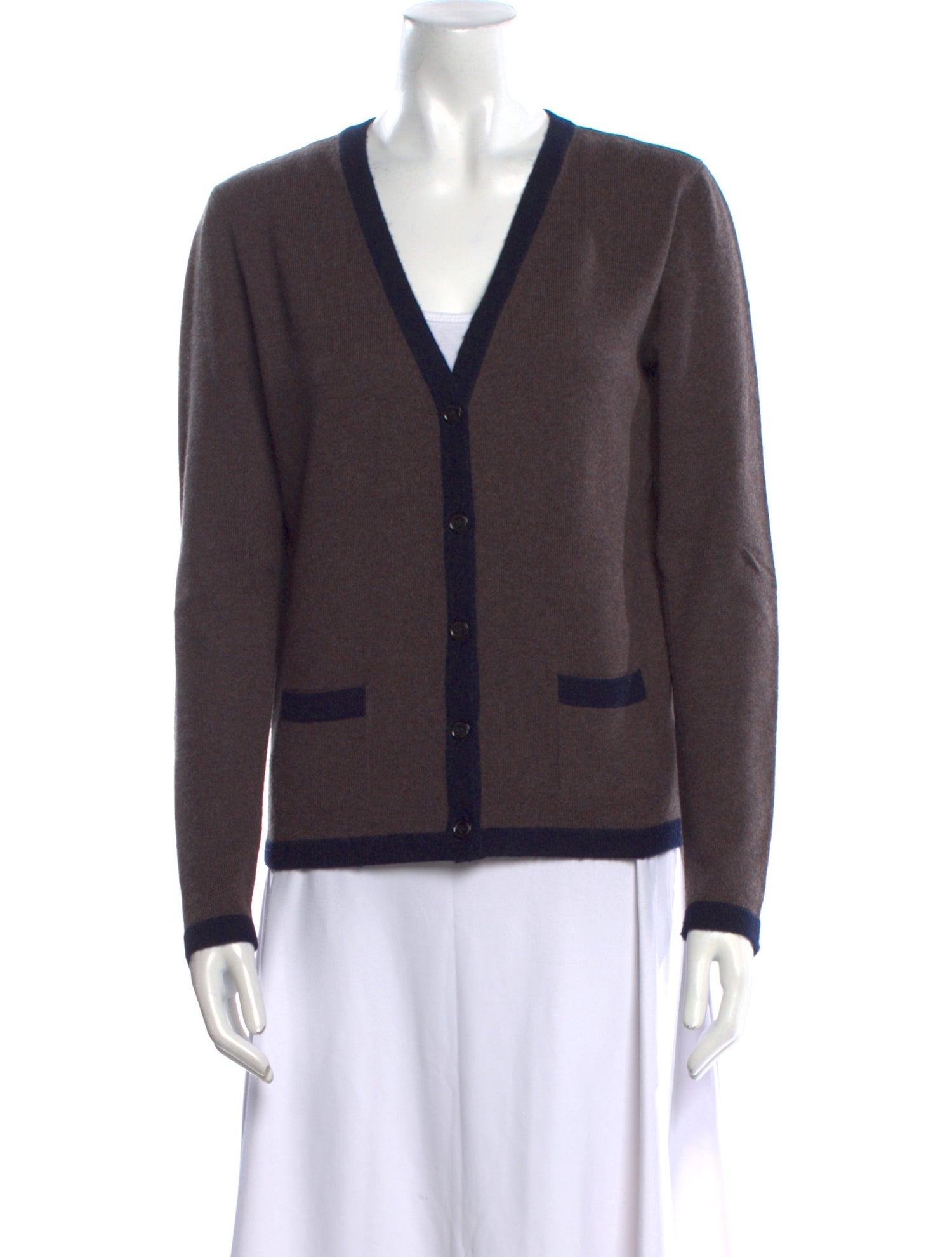 I Pezzi Dipinti Cashmere V-Neck Sweater