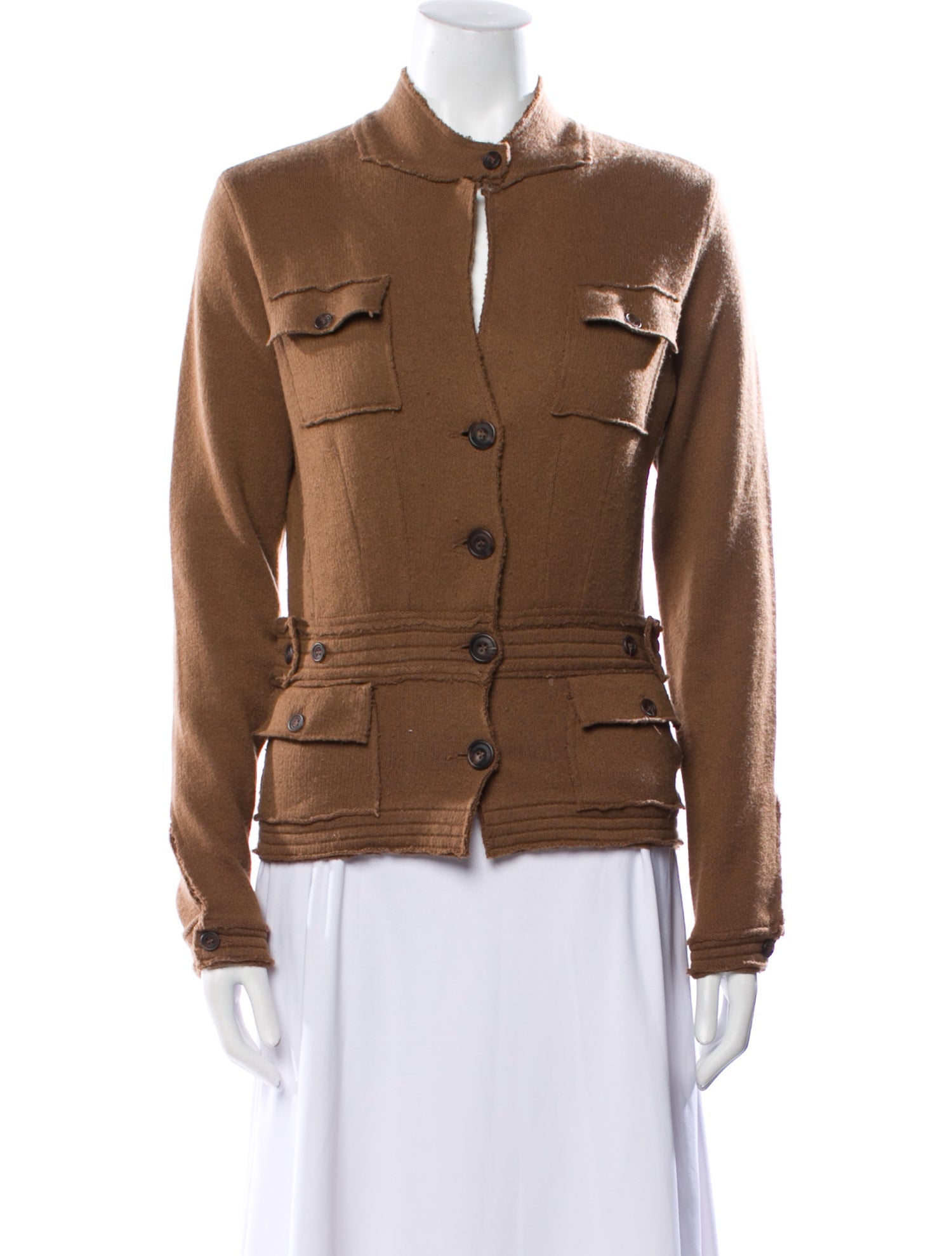 I Pezzi Dipinti Cashmere Utility Jacket