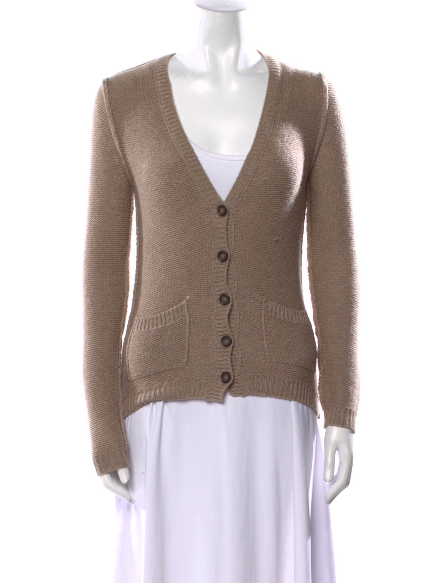 I Pezzi Dipinti Cashmere V-Neck Sweater