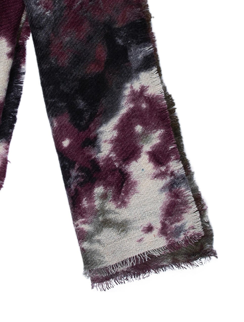 I Pezzi Dipinti Wool Printed Scarf