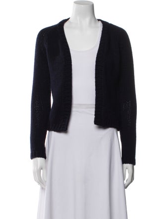 I Pezzi Dipinti Cashmere Open Front Sweater