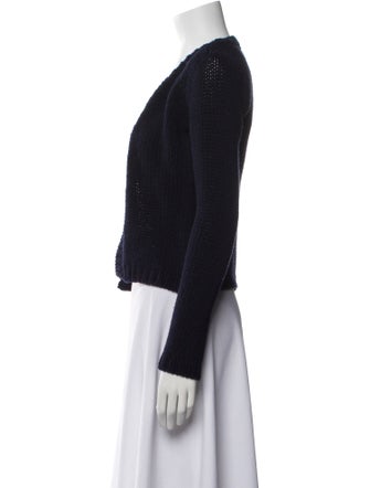 I Pezzi Dipinti Cashmere Open Front Sweater