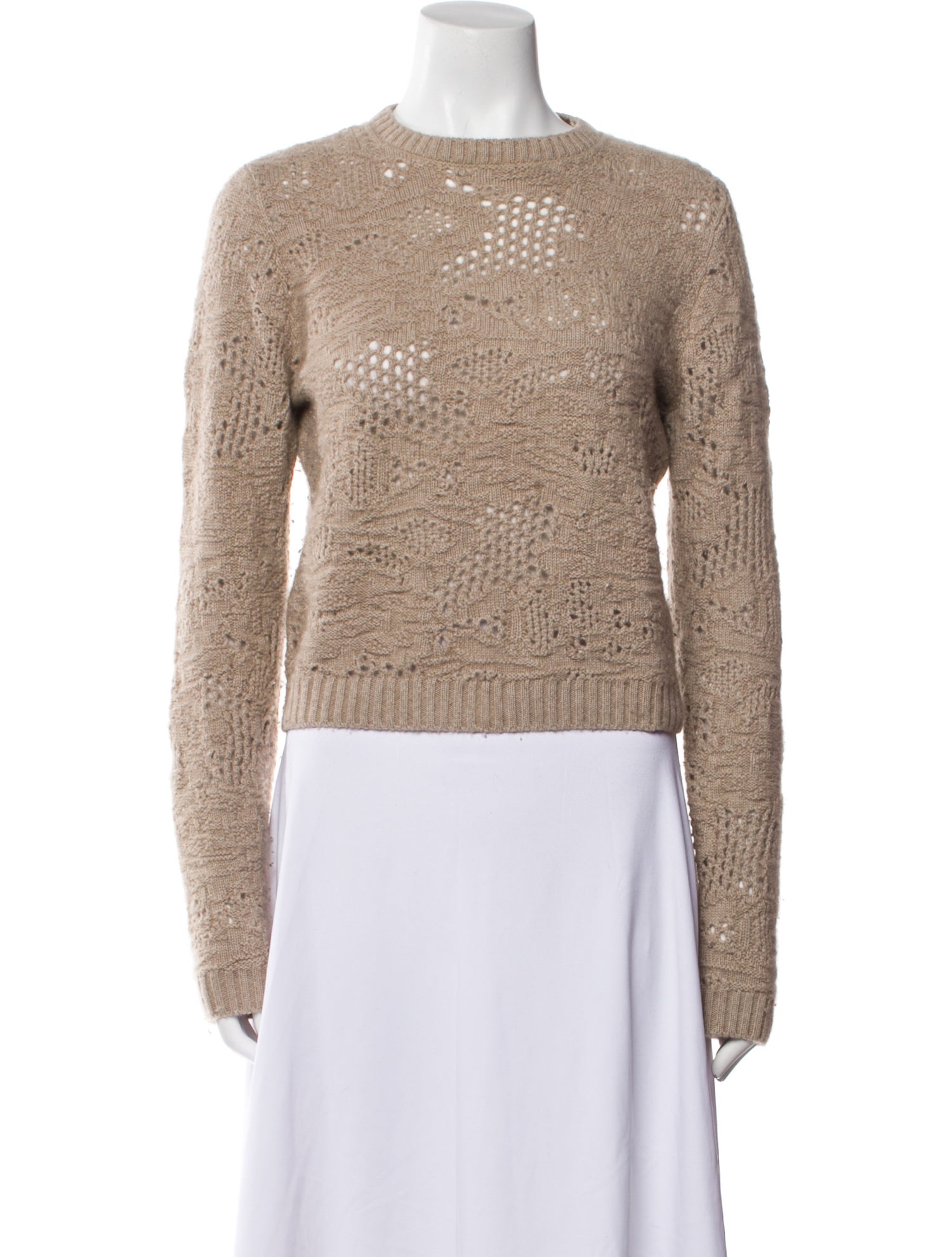 I Pezzi Dipinti Cashmere Crew Neck Sweater