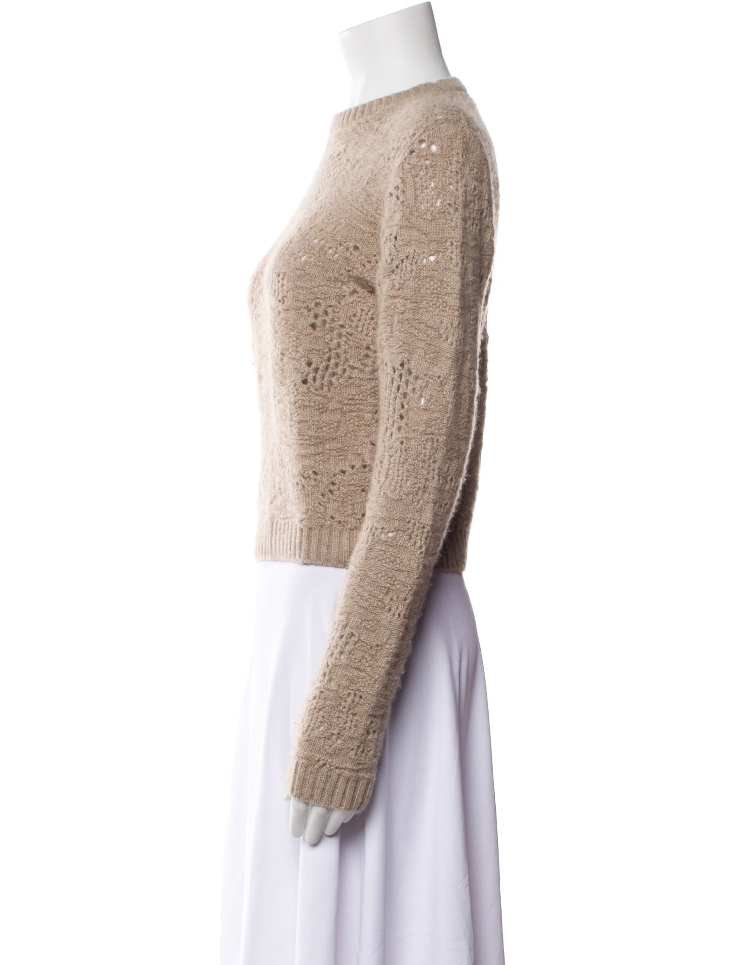 I Pezzi Dipinti Cashmere Crew Neck Sweater