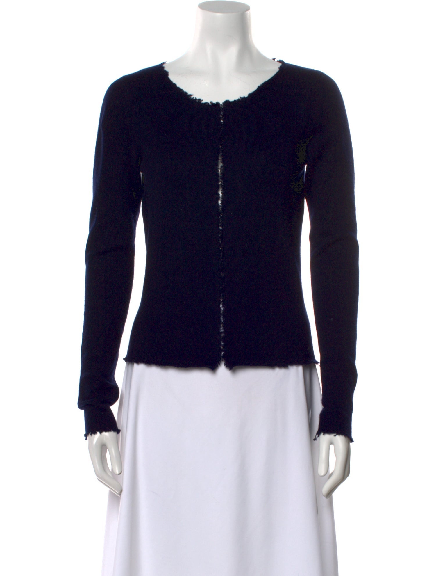 I Pezzi Dipinti Cashmere Scoop Neck Sweater