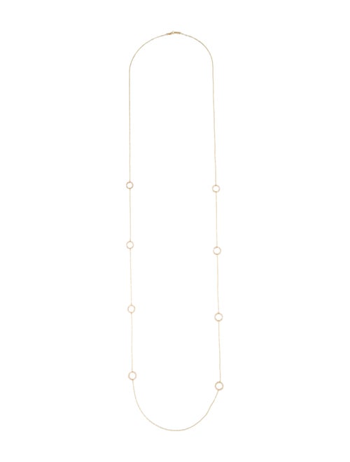 Ippolita 18K 1.05ctw Diamond Station Chain-Link Necklace