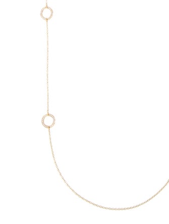 Ippolita 18K 1.05ctw Diamond Station Chain-Link Necklace