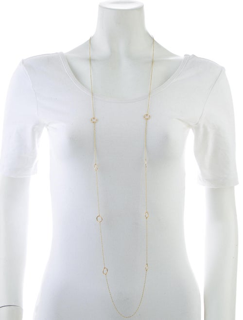 Ippolita 18K 1.05ctw Diamond Station Chain-Link Necklace