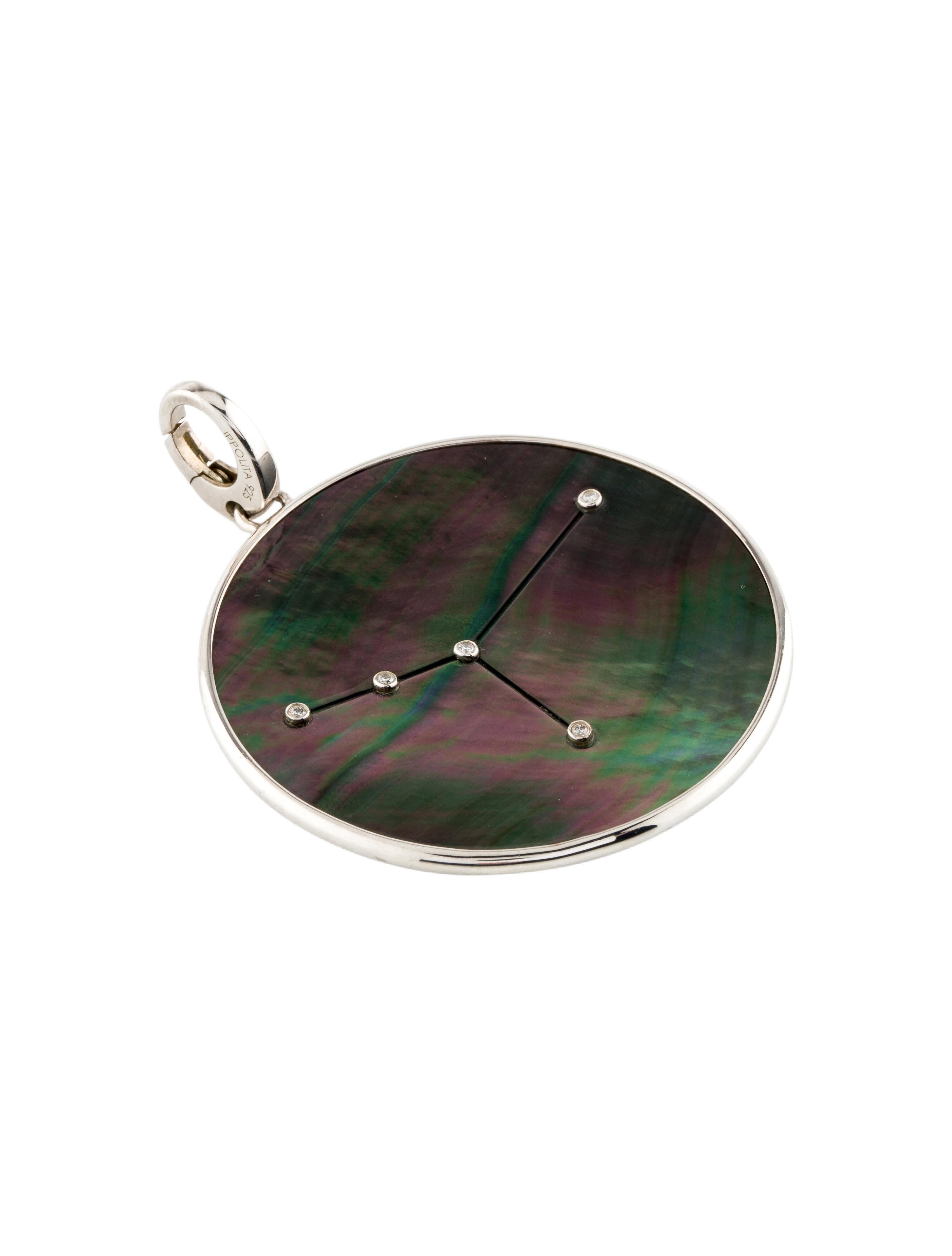 Ippolita Mother of Pearl & Diamond Constellation Pendant
