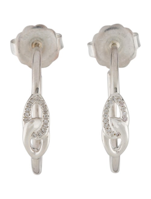 Ippolita Diamond Cherish Hoop Earrings