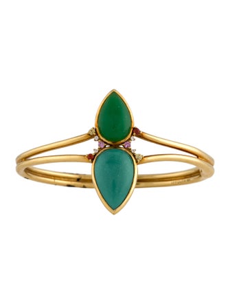 Ippolita 18K Multi-Stone, Sapphire & Diamond Prisma Cuff