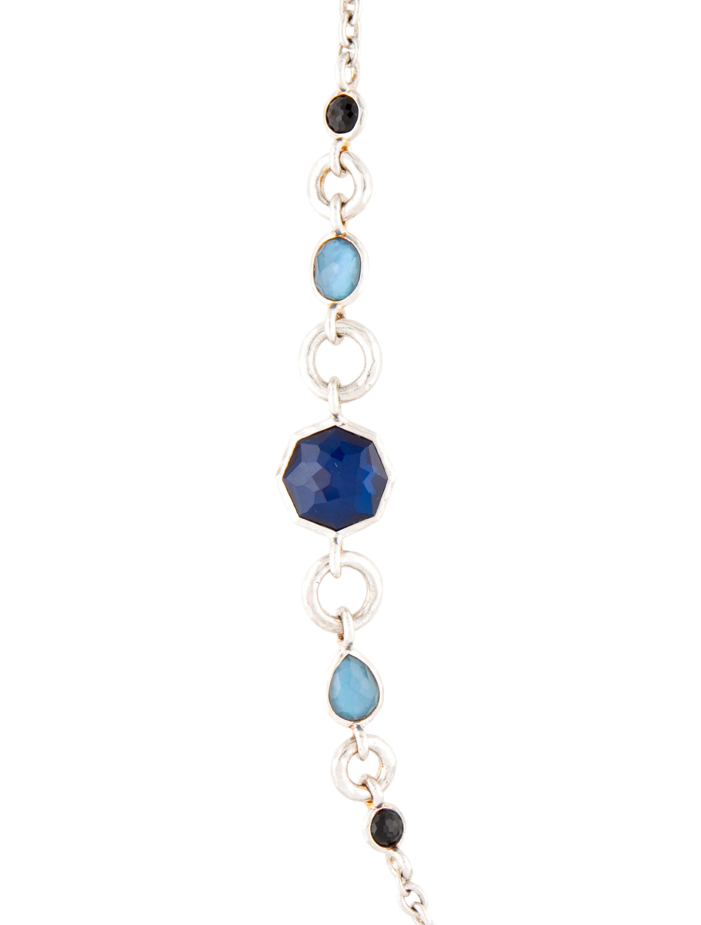 Ippolita Mother of Pearl & Multistone Barolo Station Necklace