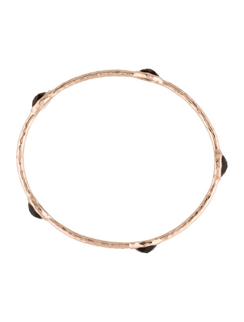 Ippolita Rosé Smoky Quartz 5-Stone Bangle