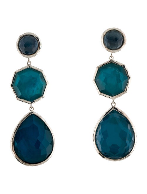 Ippolita Quartz & Mother of Pearl Triplet Crazy 8's Drop Earrings