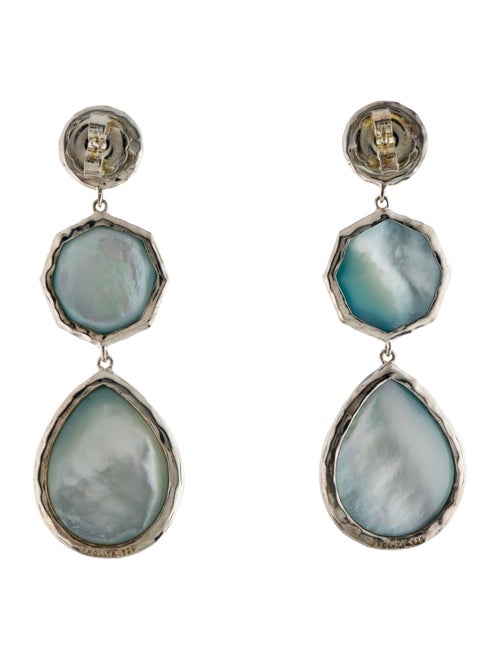 Ippolita Quartz & Mother of Pearl Triplet Crazy 8's Drop Earrings