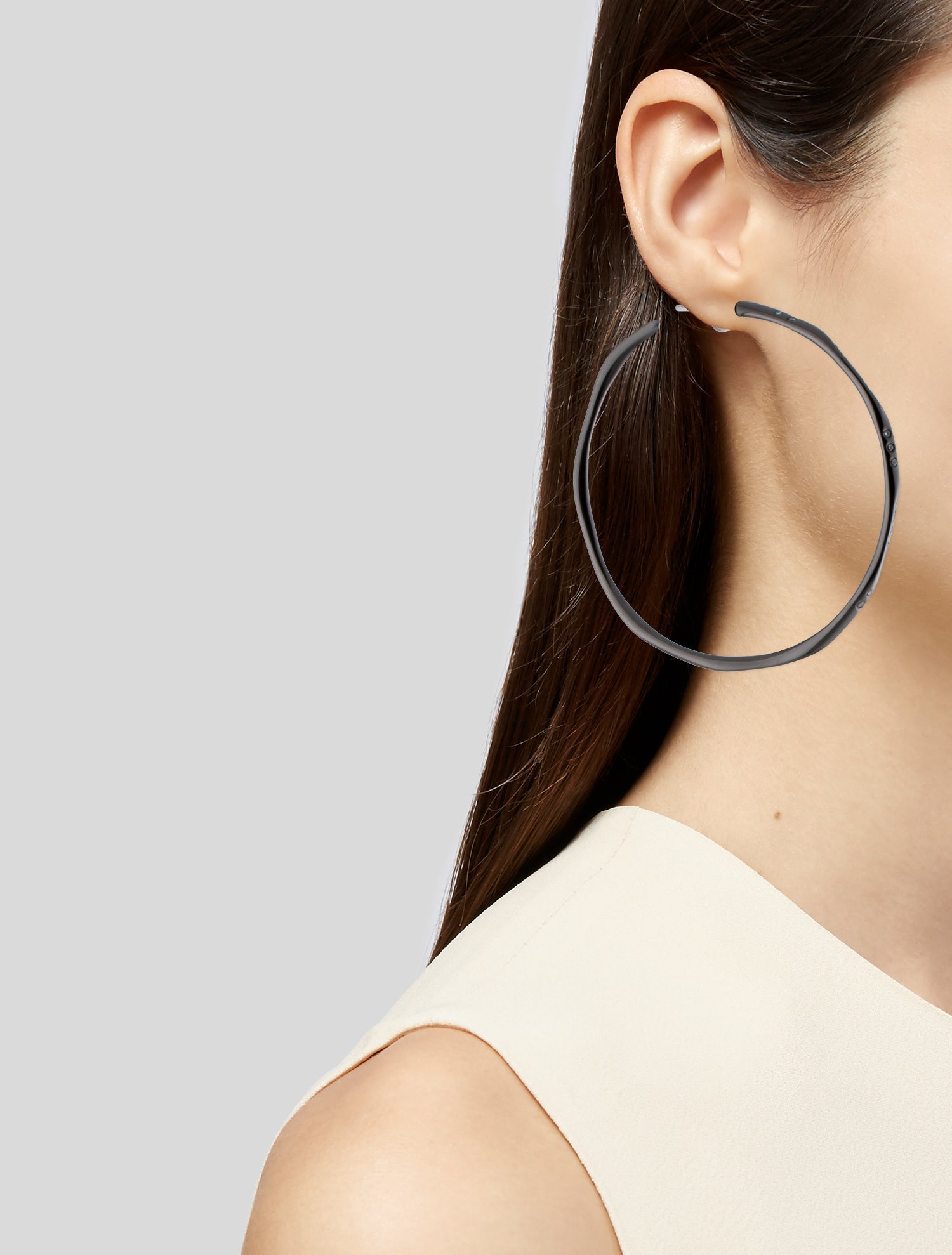 Ippolita Diamond Hoop Earrings