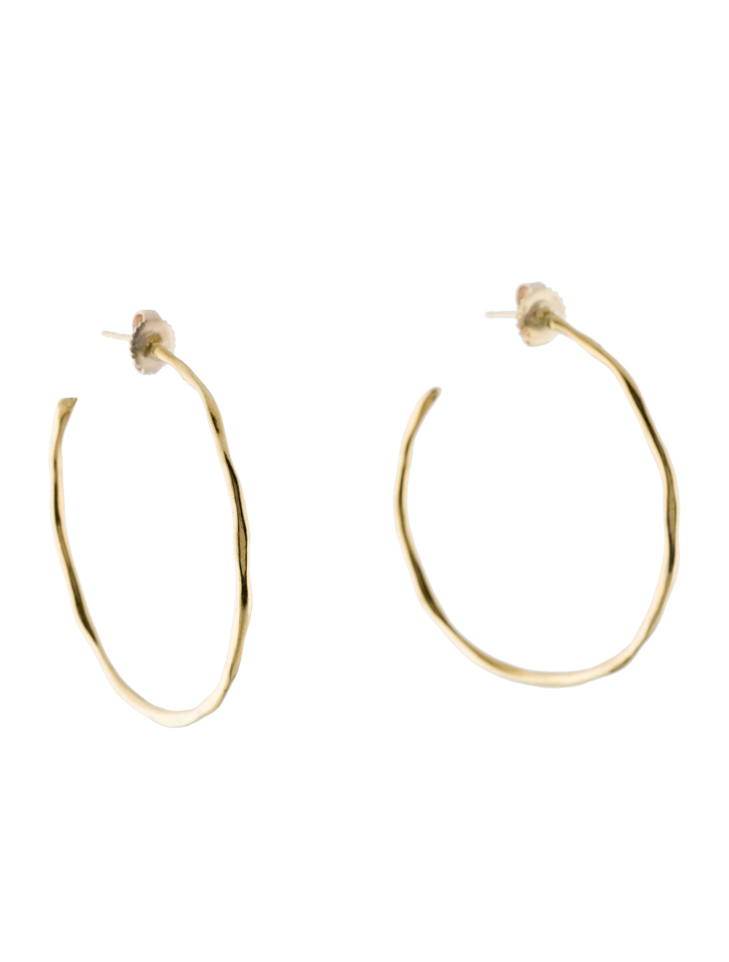 Ippolita 18K Squiggle Hoop Earrings