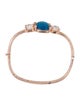 Ippolita Rosé Mother of Pearl & Quartz Wonderland Squared Bangle Bracelet