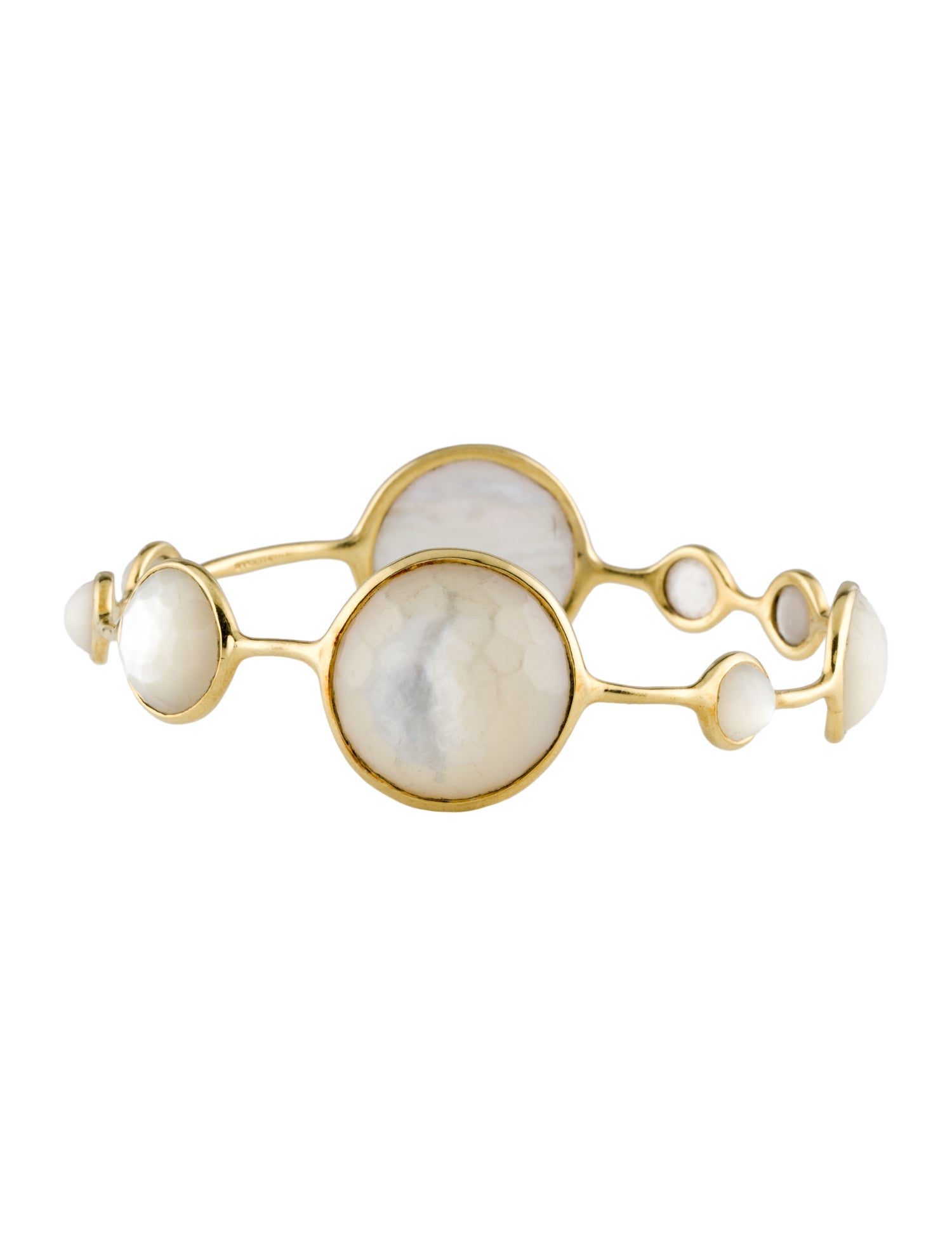 Ippolita 18K Mother of Pearl 9-Stone Bangle