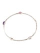 Ippolita Mother Of Pearl & Quartz Triplet 5-Stone Bangle