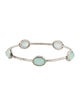 Ippolita Mother of Pearl & Quartz 5-Stone Bangle Bracelet