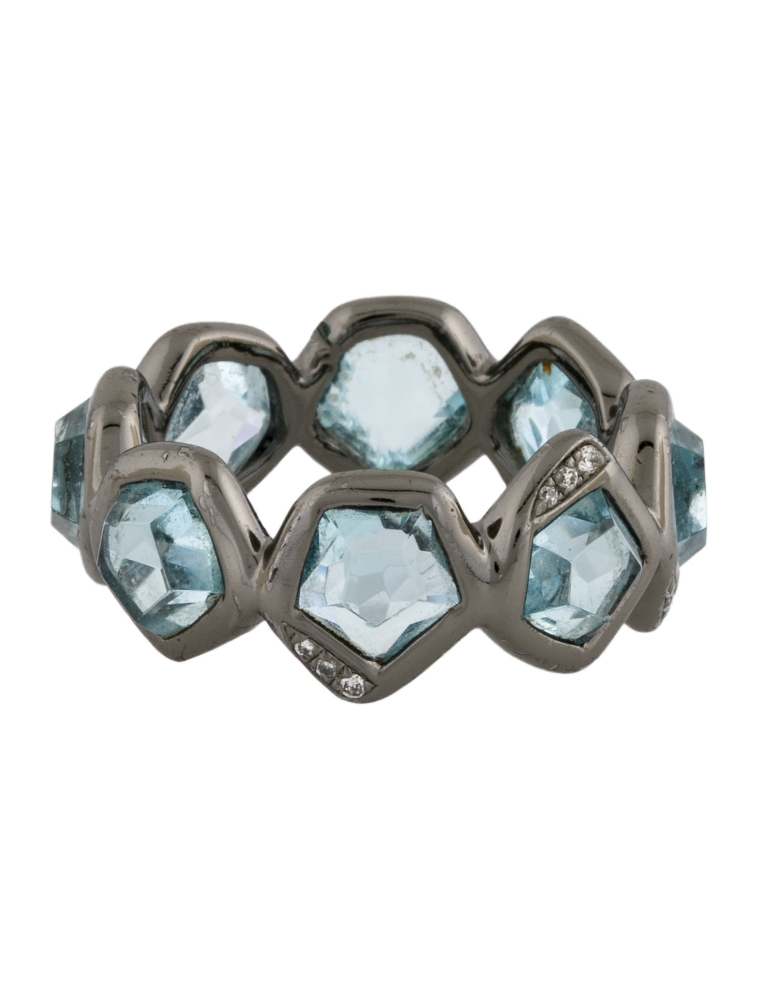 Ippolita Topaz & Diamond Wicked Ring