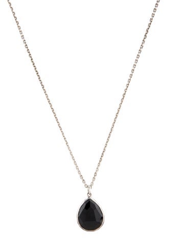 Ippolita Pendant Necklace Onyx Teardrop