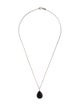 Ippolita Onyx Teardrop Pendant Necklace