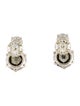 Ippolita Moonstone, Quart & Pyrite Doublet Stud Earrings