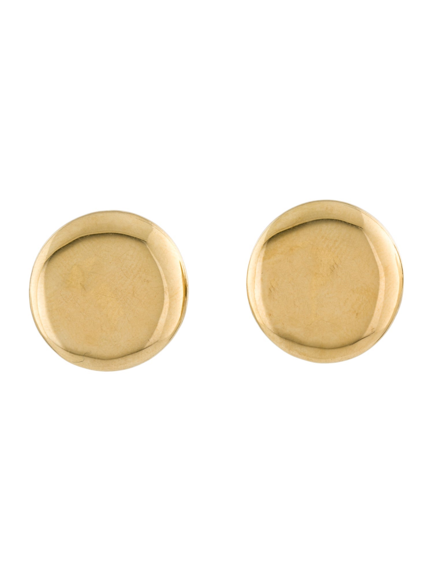Ippolita 18K Classico Button Stud Earrings