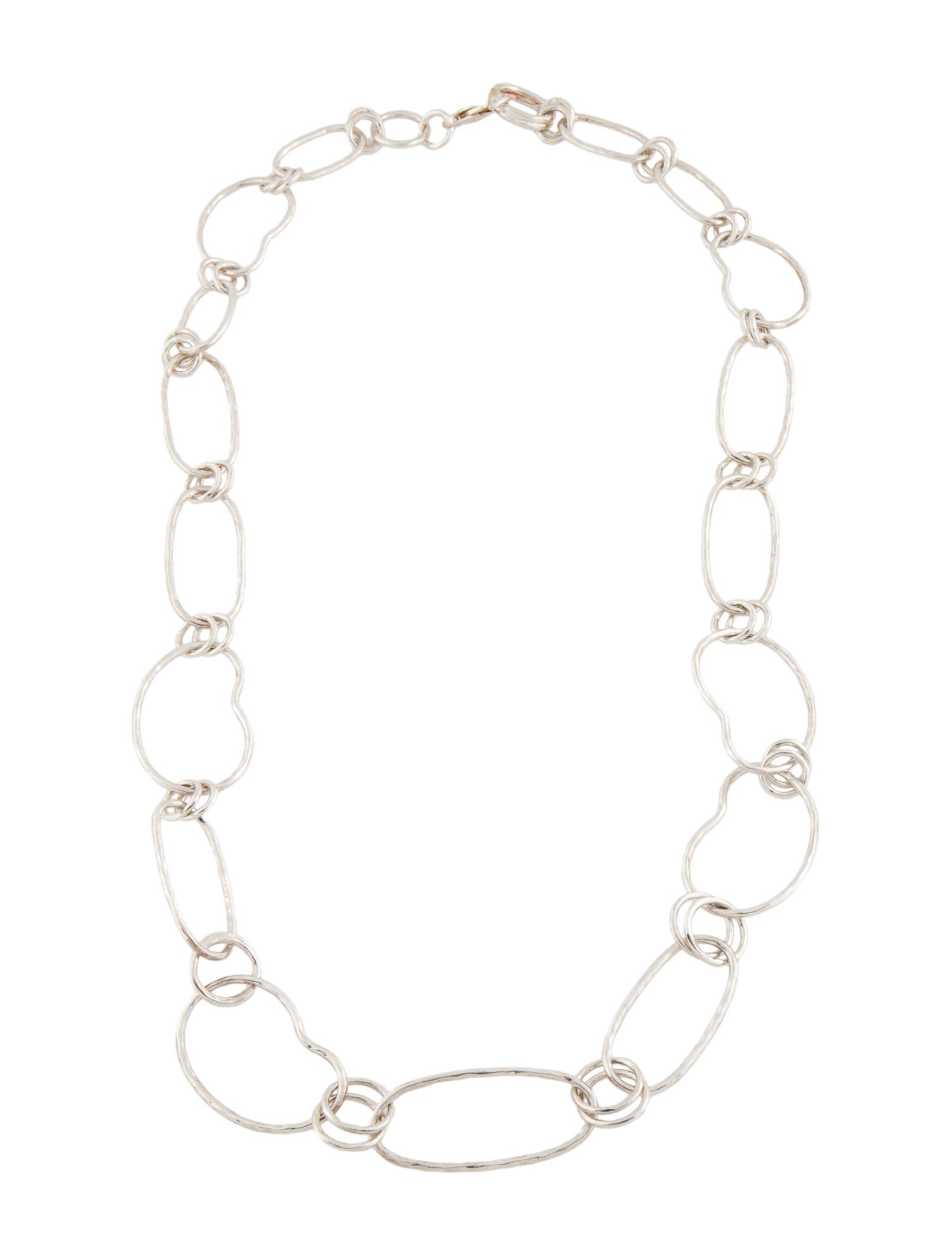 Ippolita Classico Prosper Hammered Kidney Bean Necklace