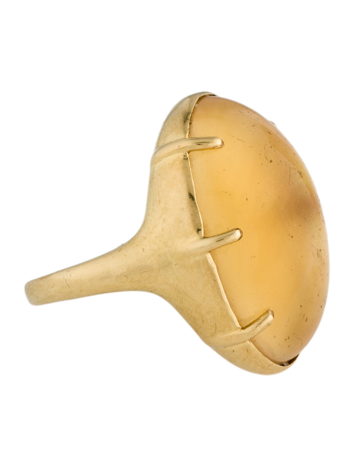 Ippolita 18K Mother of Pearl & Citrine Doublet Cocktail Ring