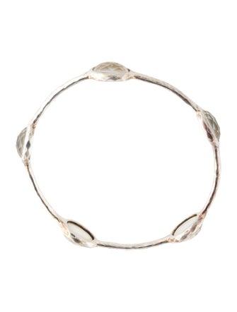 Ippolita Mother of Pearl & Quartz Doublet 5-Stone Bangle