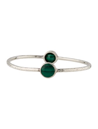 Ippolita Malachite 2-Stone Bangle