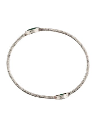 Ippolita Malachite 2-Stone Bangle