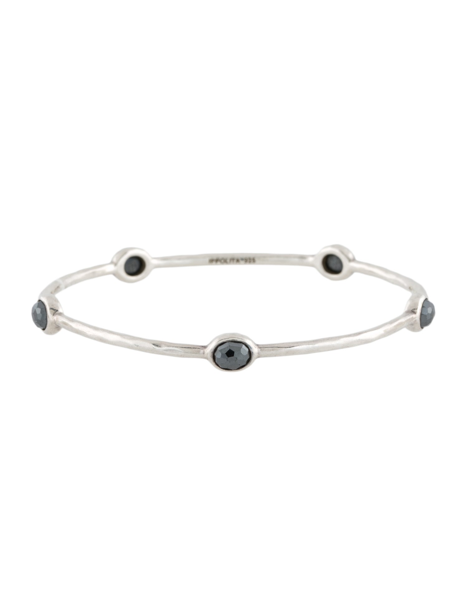 Ippolita Hematite Wonderland Bangle Bracelet
