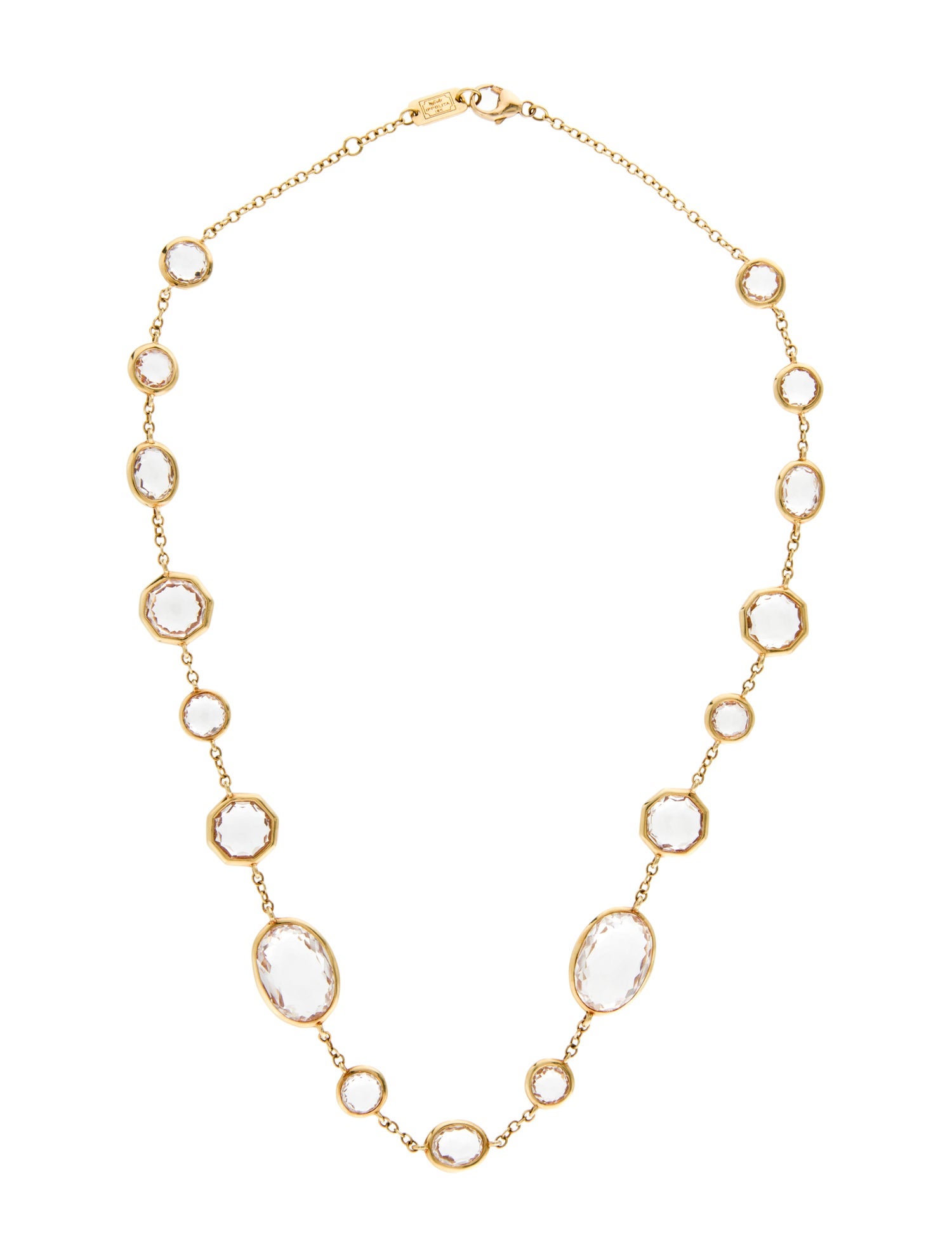 Ippolita 18K Quartz Station Necklace
