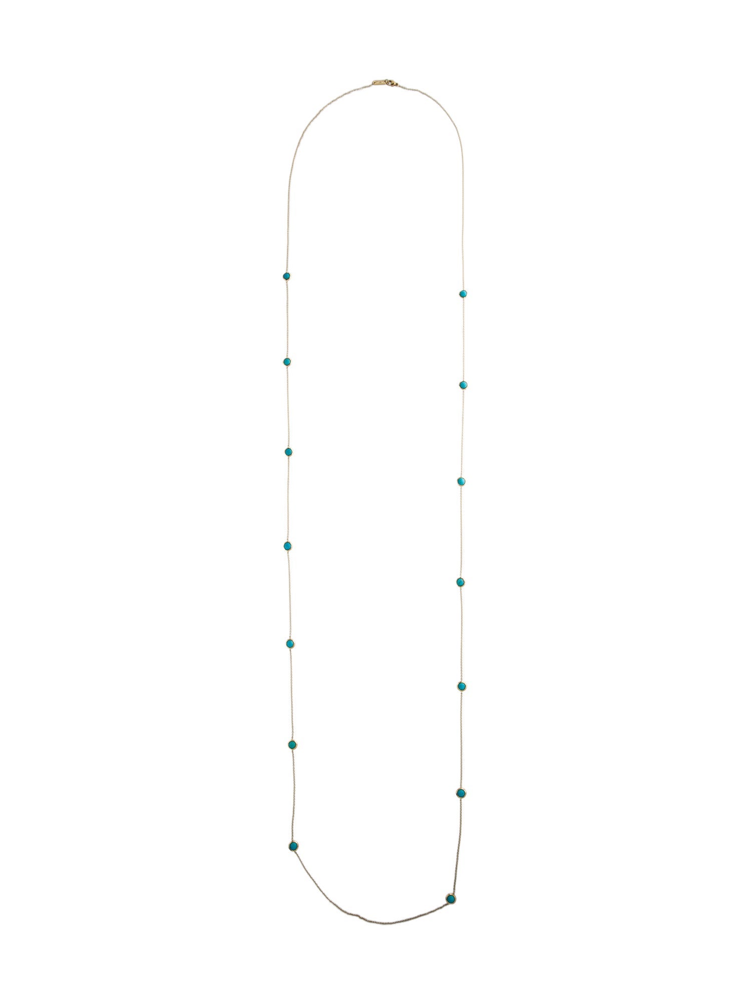 Ippolita 18K Turquoise Rock Candy Station Necklace