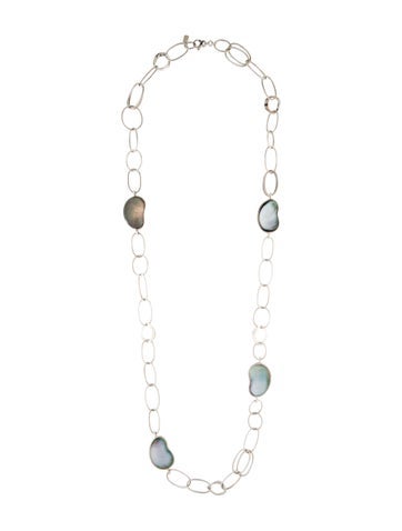 Ippolita Station Mother of Pearl Doublet Kidney Bean Necklace