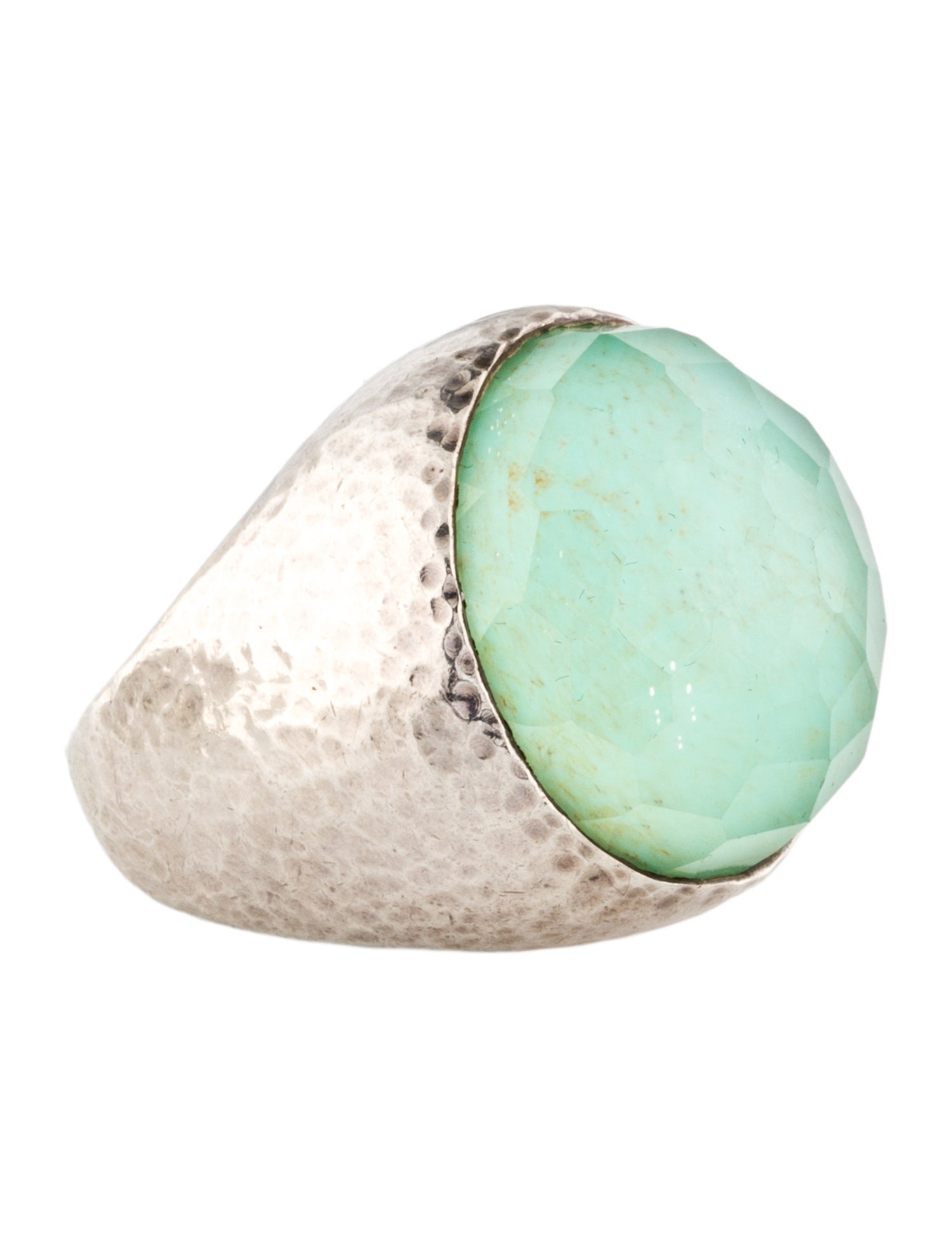 Ippolita Quartz & Turquoise Doublet Dome Ring