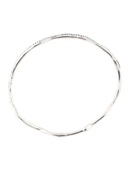 Ippolita 18K 1.57ctw Sapphire Coral Reef Bangle Bracelet